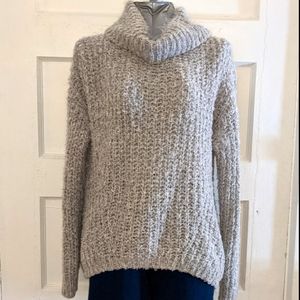 Oversized Cowl-Neck Sweater